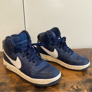 Nike Air Force 1 Men’s Shoes Sz 7 High Statement Game NBA Blue/White 315121-414